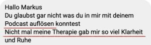 Podcast-Therapie