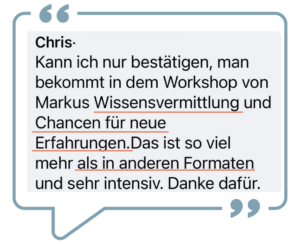 1-Mehr als in anderen Formaten