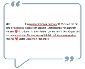 2- Wunderschönes Erlebnis