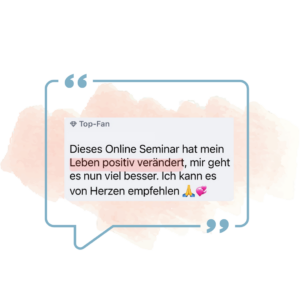 Leben positiv verändert